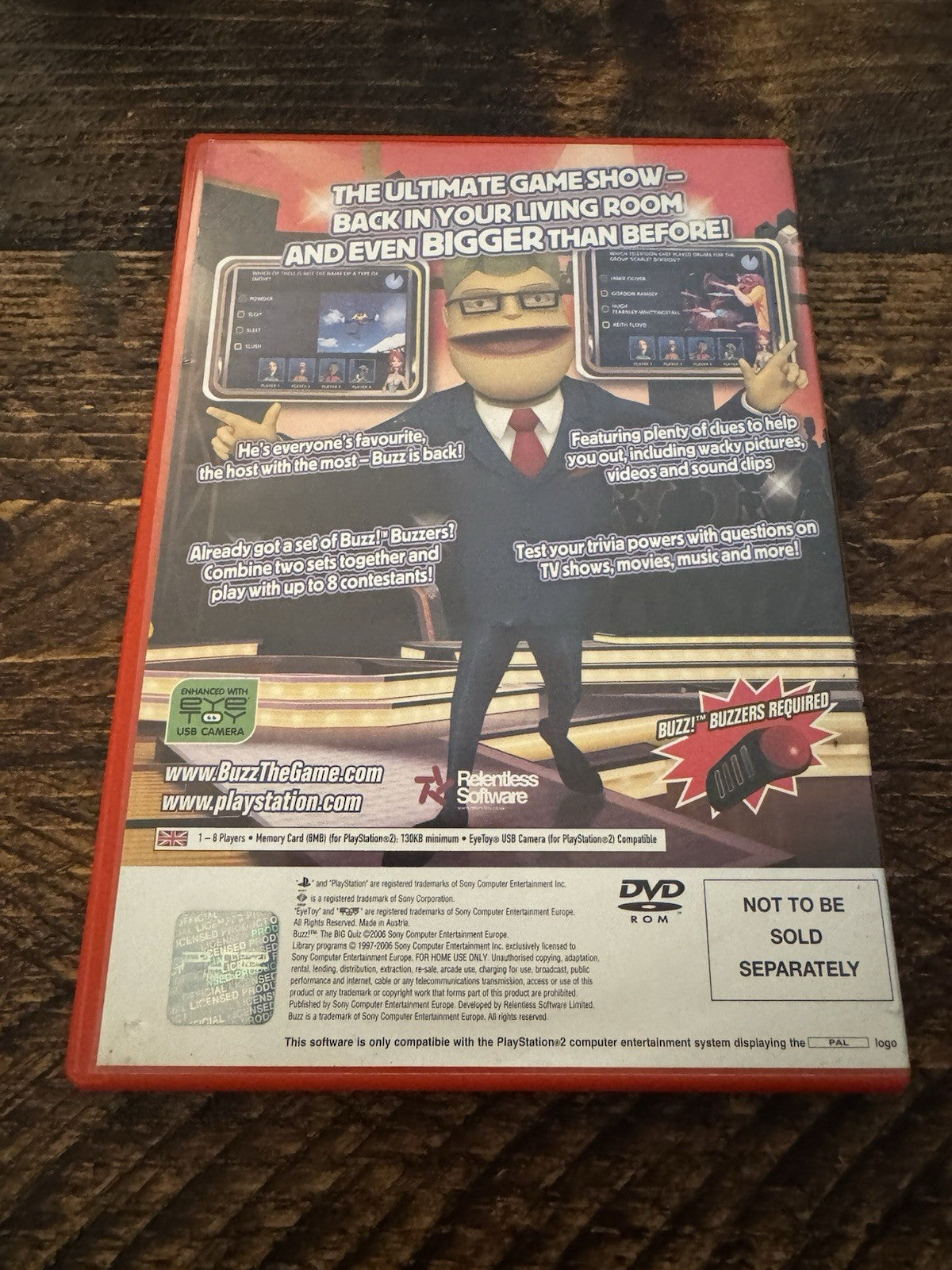 Buzz The Big Quiz (Sony PlayStation 2, 2006)